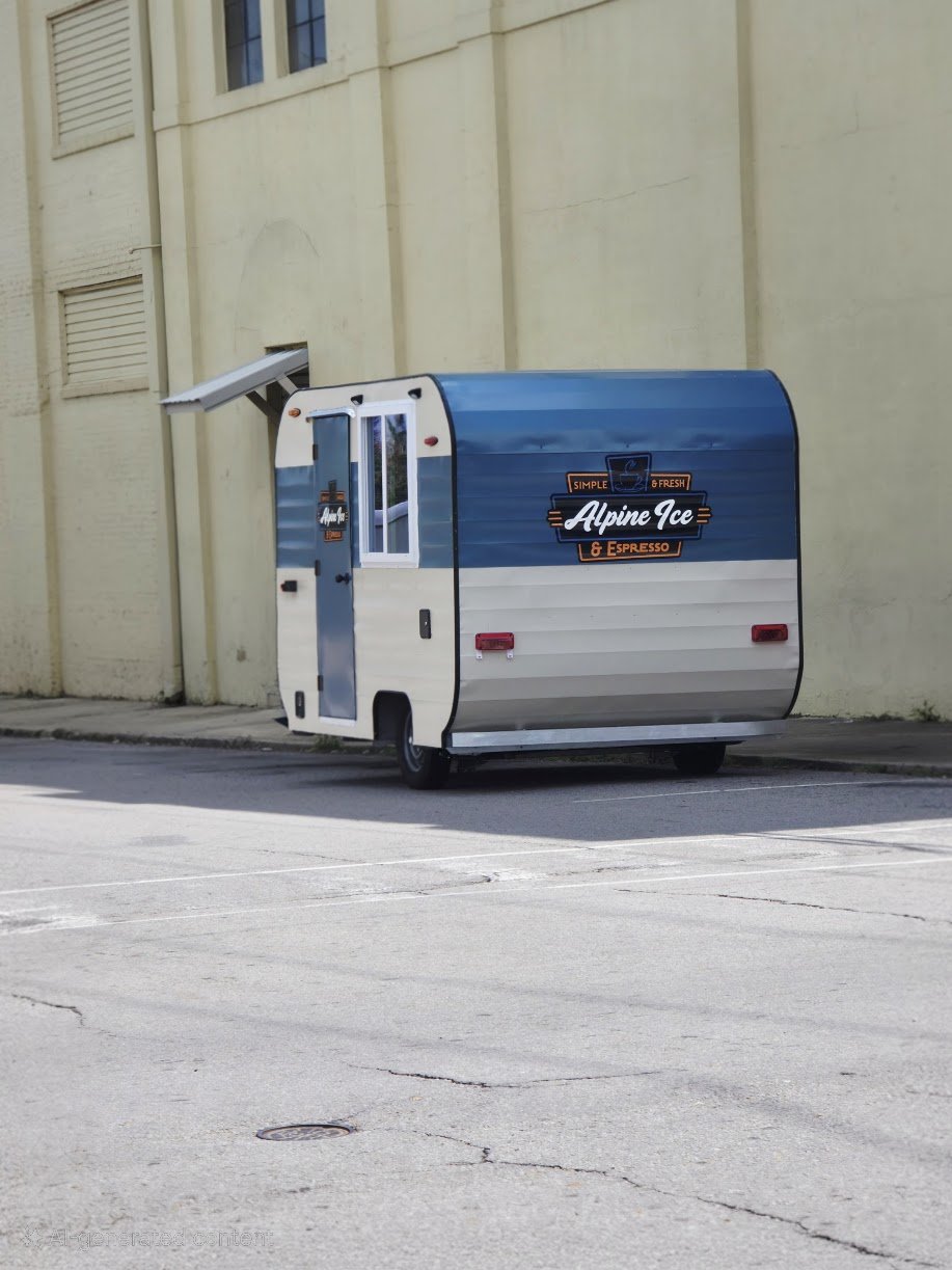 Alpine Ice & Espresso mobile trailer